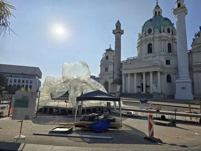 Der Oktopus wird überlebengsgroß und begehbar sein. | Foto: Lukas Ipirotis/MeinBezirk