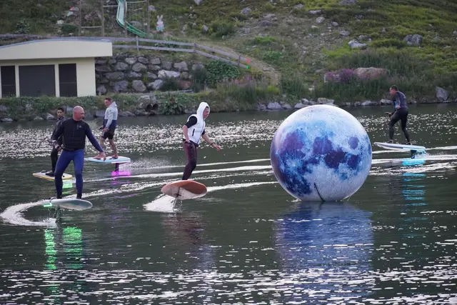 Neben Geschwindigkeit zeigten die Profis in knappen Manövern auch, wie Präzision, Wendigkeit und Geschicklichkeit aussehen können. | Foto: Nicole Hettegger