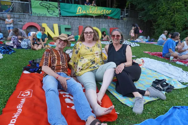 Zwei Tage lang gastierte am Festivalgelände in Wiesen das One Love Festival. | Foto: Jennifer Flechl