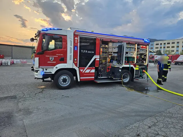 Es standen drei Feuerwehren mit insgesamt 70 Florianis im Einsatz. | Foto: Freiwillige Feuerwehr Gödersdorf
