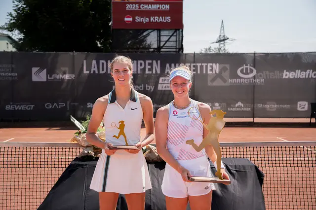 Sinja Kraus holte sich ohne einen einzigen Satzverlust in der gesamten Turnierwoche den Titel bei den LADIES OPEN Amstetten. Im Finale setzte sie sich gegen Lilli Tagger mit 6:2, 6:4 durch. | Foto: Samuel Matteo
