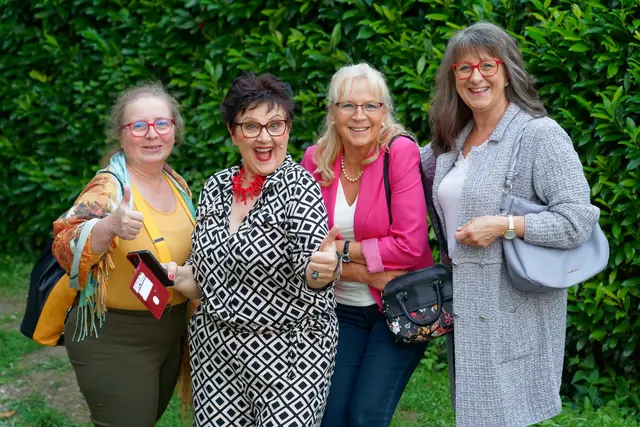 Edith Hofmann, Angelina Saloniemi, Christa Hammerschmied und Anita Talamas-Engel (v.l.) | Foto: PBZ Waidhofen/Thaya