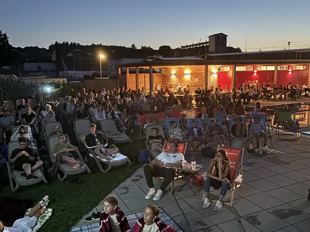 267 Gäste genossen einen lauen Kinoabend unter freiem Himmel. | Foto: MeinBezirk/Marco Url
