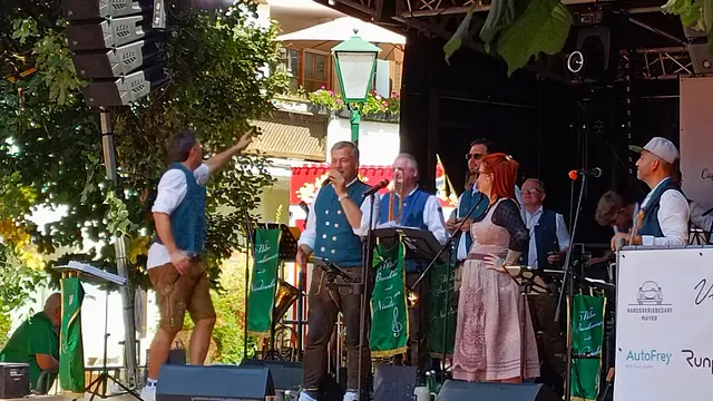 Im Rahmen des Anifer Kirtages feierte vom 8. bis 10.August 2025 Walter Bankhammer und seine Niederalmer Musikanten unter zahlreicher Teilnahme der Bevölkerung von Anif- Niederalm  und Neu/Anif ihr 40 jähriges Jubiläum !