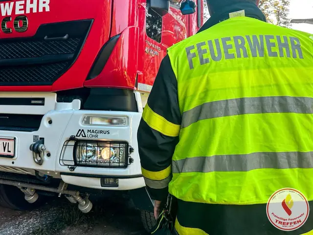 Im Einsatz standen die Freiwilligen Feuerwehren Treffen, Sattendorf und Bodensdorf. | Foto: Freiwillige Feuerwehr Treffen