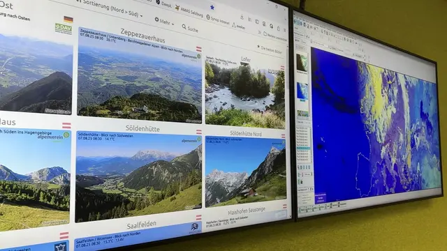 Meteorologin in Salzburg zu sein bedeute forschen, beobachten, analysieren und warnen – und das alles in einem Bundesland, das mit seiner abwechslungsreichen Topografie die spannendsten Wetterlagen Österreichs bietet. | Foto: Carmen Kurcz
