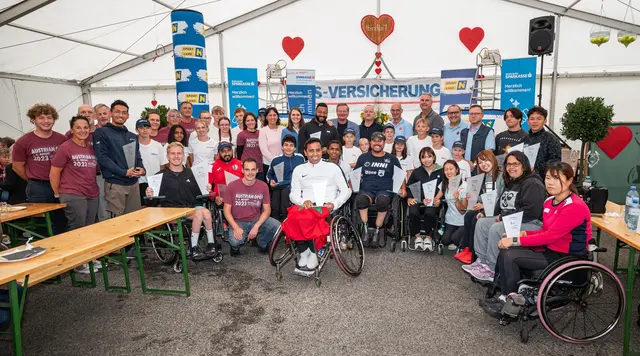 Bei der Siegerehrung | Foto: s Versicherung Austrian Open