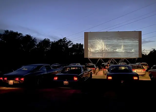 Im Autokino Wien findet am 12. September das Kunst-Happening "Drift" statt. | Foto: Raphael Gürth/autofilou.at