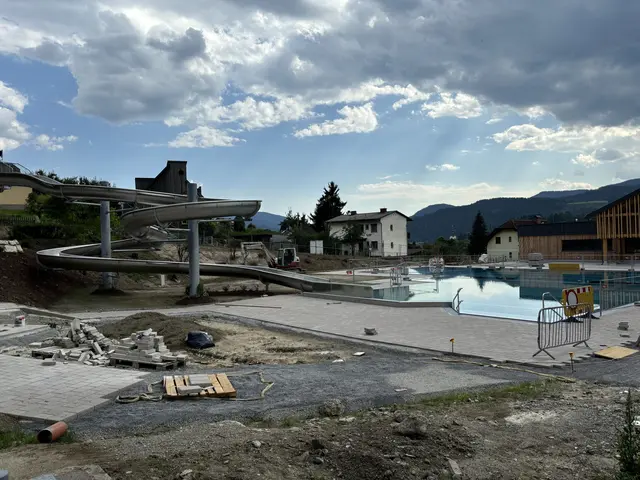 Die Arbeiten sind jetzt in der Schlussphase. | Foto: Stefan Verderber