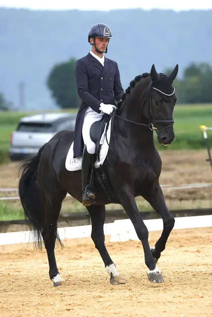 Bart Van der Vorst auf Dante's Crack. | Foto: Horsepic.at by Brunnmayr