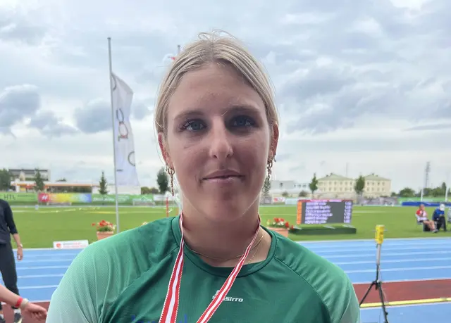 Mit 46,01 Metern sicherte sich die VST Laas Athletin Platz drei. | Foto: VST Laas