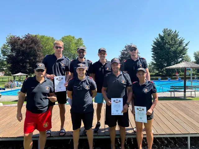 Die erfolgreichen Leistungsschwimmerinnen und -schwimmer der FF Obergralla | Foto: FF Obergralla