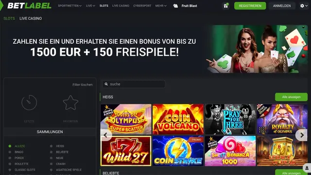 BetLabel Online Casino Handyrechnung
