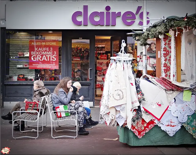 Der US-Schmuckhändler Claire’s hat zum zweiten Mal innerhalb weniger Jahre Insolvenz angemeldet.  | Foto: Edith S.