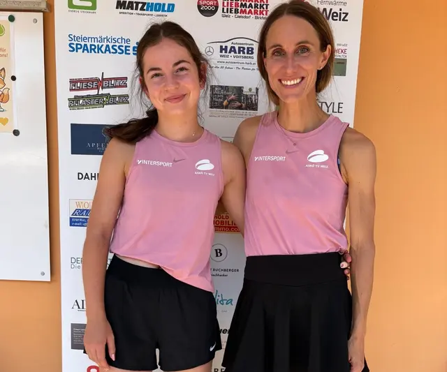  4. Platz Hauptbewerb: Constanze Nistelberger (links) und Stefanie Ampferer | Foto: ASKÖ TV Weiz