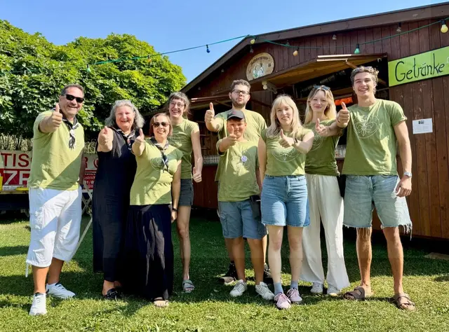 Thomas Jappel, Obfrau Irene Riedl, Heike Brantner, Birgit Braun, Raphael Büchinger, Vincent
Speiser, Laura Schelberger, Johanna Atzinger, Christopher Fränzl | Foto: Pfadfindergruppe Karlstetten