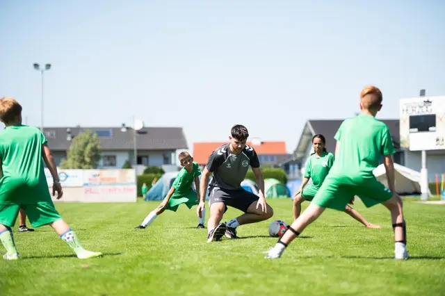 Spannende Trainingseinheiten beim Nachwuchscamp in Neukirchen. | Foto: Daniela Schwaninger