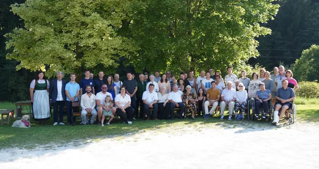 Eine 50-köpfige Jubiläumsfeier ging beim Spengerwirt in Hirschegg-Pack über die Bühne. | Foto: Schrapf