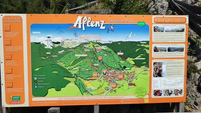 eine Übersicht über die Bürgeralm... | Foto: I.Wozonig