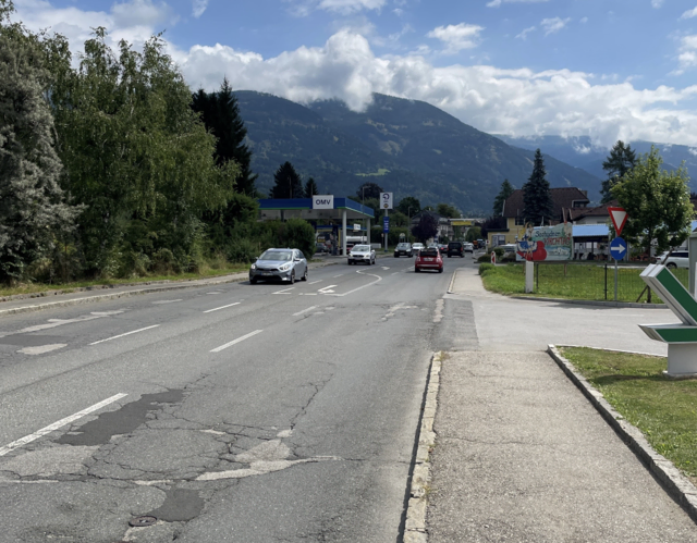 Bauarbeiten auf der B98 starten am Montag, 18. August 2025. | Foto: Land Kärnten Abteilung 9