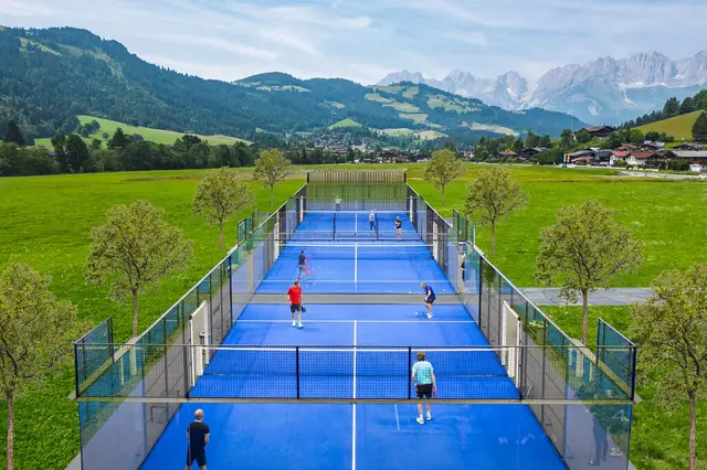 Die neue Padel-Anlage steht in Reith. | Foto: Kitzb. Tourismus
