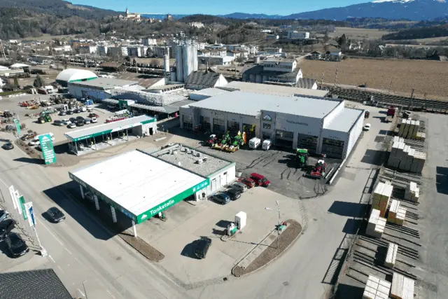 Die Lagerhaus-Tankstelle in Treibach öffnet nach geglücktem Umbau wieder ihre Türen.  | Foto: Lagerhaus