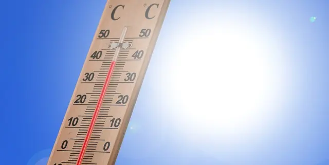 Die hohen Temperaturen können einem schon mal zu schaffen machen.(Symbolfoto) | Foto: pixabay