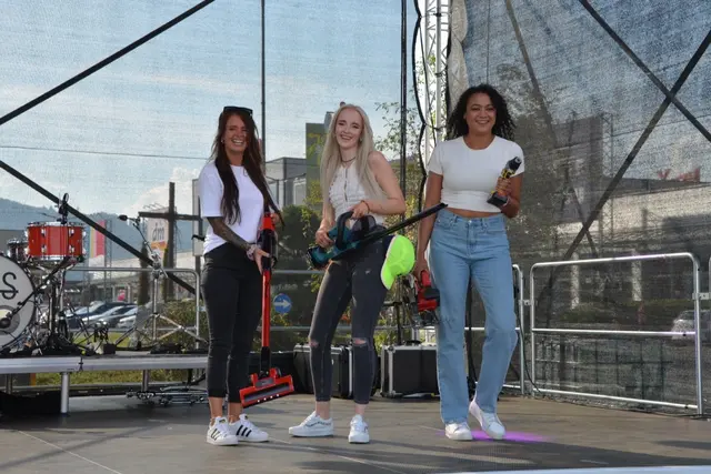 Bei der Modenschau werden neueste Trends gezeigt. | Foto: Pfister