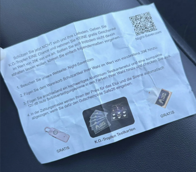 Eine Promo-Aktion der besonderen Art. | Foto: Screenshot External_Ad7123/Reddit