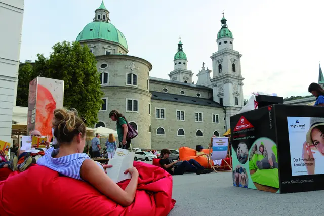 Besonderes Lesevergnügen am Altstadtsamstag. | Foto: Innovationswerkstatt