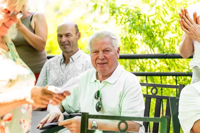 Der Großvater von Simon Nentwich feierte seinen 80. Geburtstag.  | Foto: Simon Nentwich