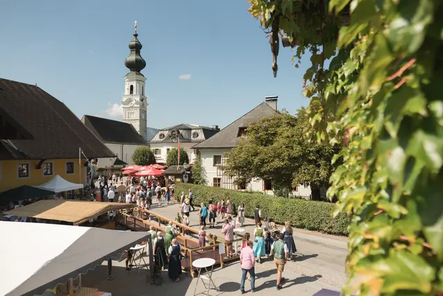 Das Dorffest in Faistenau startet am 31. August. | Foto: Fuschlseeregion - Wolfgang Lienbacher Fotografie