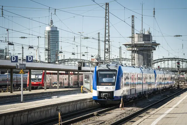 Die DB Netz AG führt Bauarbeiten durch, deswegen kommt es zu Abweichungen bei den Zugverbindungen der BRB im Netz Chiemgau-Inntal. | Foto: BRB/Dietmar Denger