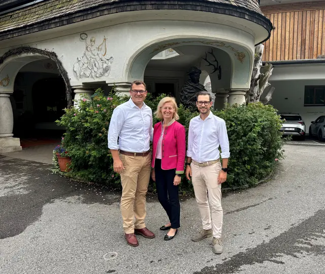 Jakob Forstnig, Birgit Forstnig, LR Sebastian Schuschnig | Foto: Büro Schuschnig