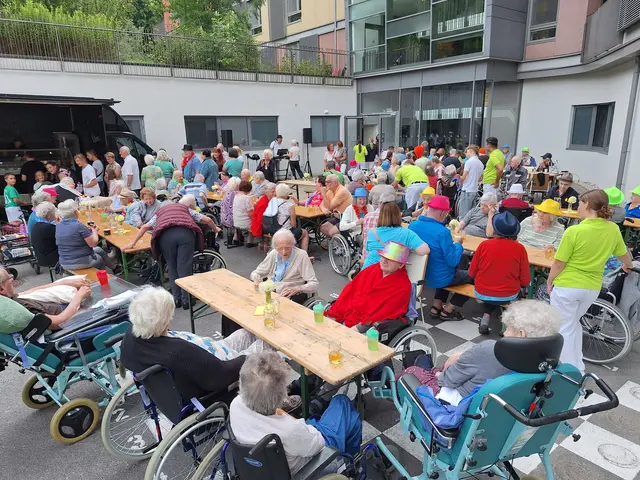 Die Stimmung bei allen Besuchern war bestens. | Foto: PBZ Scheiblingkirchen