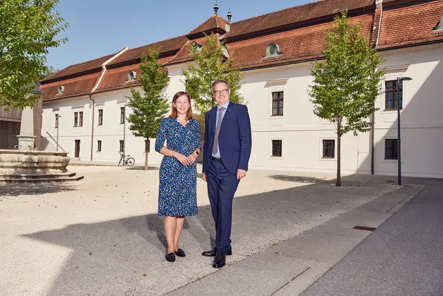Claudia Plakolm und Stefan Koch. | Foto: SoulSpaceStudios/Mathias Lauringer