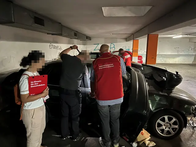 Drei Autos wurden aufgrund "Gefahr in Verzug" abgeschleppt und auf ein Areal der MA 48 gebracht.
 | Foto: Magistratsdirektion – Gruppe Sofortmaßnahmen