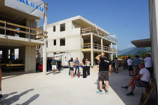 Firstfeier Dreiklang  Baumkirchen  | Foto: Martina Obertimpfler 