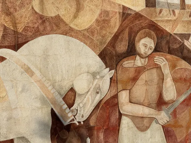 Der vor zehn Jahren verstorbene Gunskirchner Franz Kohler hat zahlreiche Grafiken, Aquarelle, Malereien, Glasfenster und Fresken hinterlassen. | Foto: Peterstorfer