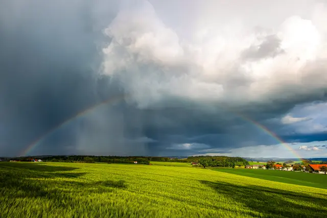 Lokal könnten in Oberösterreich heute teils große Regenmengen fallen und für Überflutungen sorgen. | Foto: fotokerschi.at/danny jodts