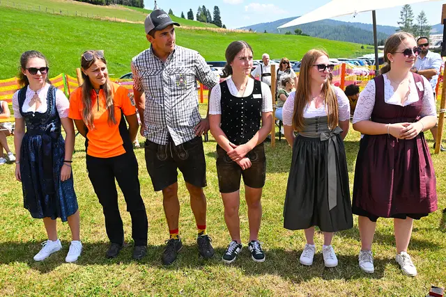 Julia Gruber, Elisabeth Lackner, Daniel Koch, Johanna Zojer, Magdalena Mandler und Lena Seebacher | Foto: Josef Bodner