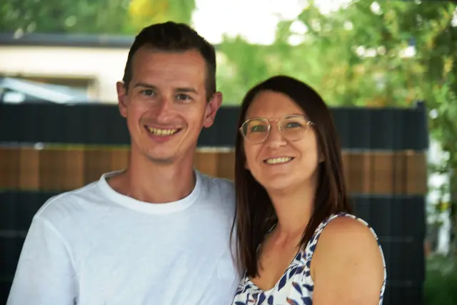 Ing. Patrick Friedl mit Lebensgefährtin Lisa  | Foto: Gerald Dreisieber