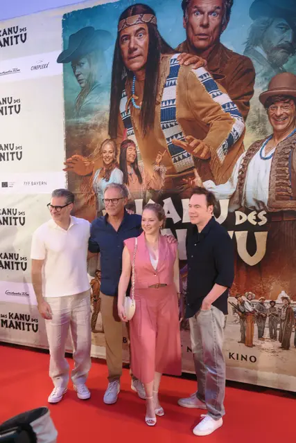 Premiere von "Kanu des Manitu" in Wien: Mit diesem Film verabschiedet sich Sky du Mont aus der Filmbranche. | Foto: Patricia Hillinger/MeinBezirk