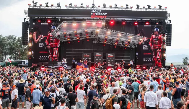 Die Sprint-Sieger wurden in der Bike City gefeiert. | Foto: Ripu