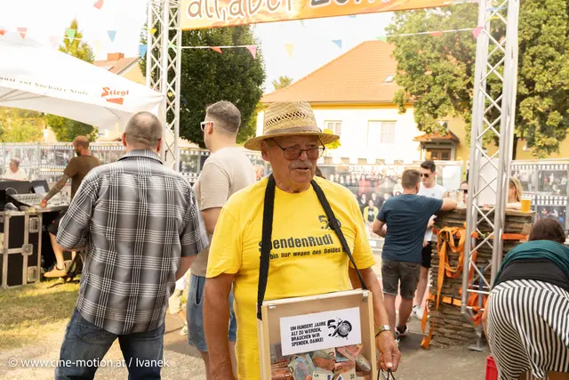 "Spenden-RUDI", ein Gründungsmitglied. | Foto: www.cine-motion.at / Ivanek