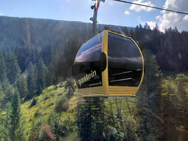 Mit der Senderbahn wieder bergauf  | Foto: H.Bachinger