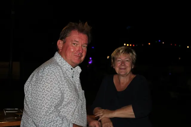 Bürgermeister Herbert Janschka und Gattin blieben bis zum Schluss  | Foto: mc