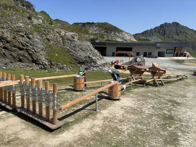 Weitere Kugelbahn beim Bergspielplatz | Foto: meinbezirk.at/lungau