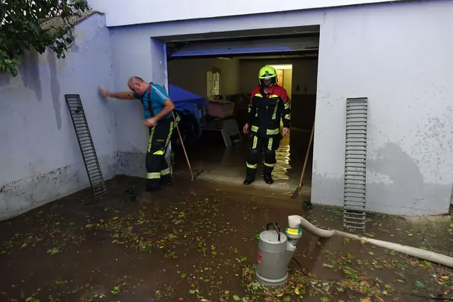 In zahlreichen Einfamilienhäusern standen Keller unter Wasser. | Foto: DOKU-Niederösterreich