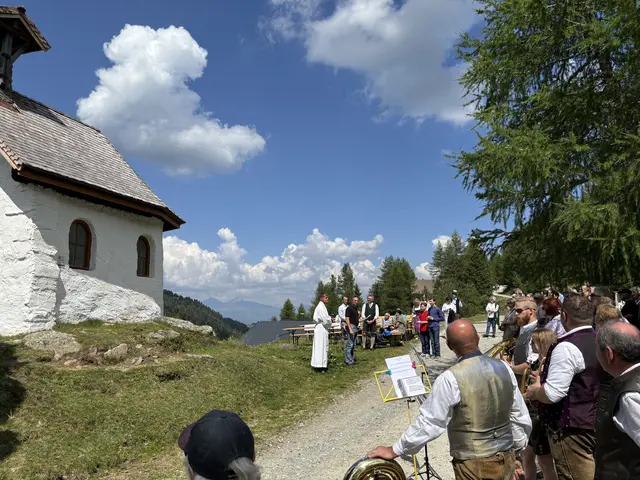 Messe bei der Karneralmkapelle